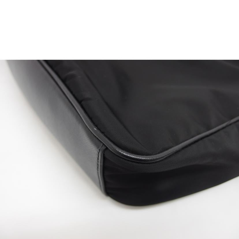 PRADA プラダ ナイロンショルダーバッグ 肩掛けバッグ/テスートサフィアーノ/2WAYトートバッグ/ブラック/2VG860//8B/Aランク/04