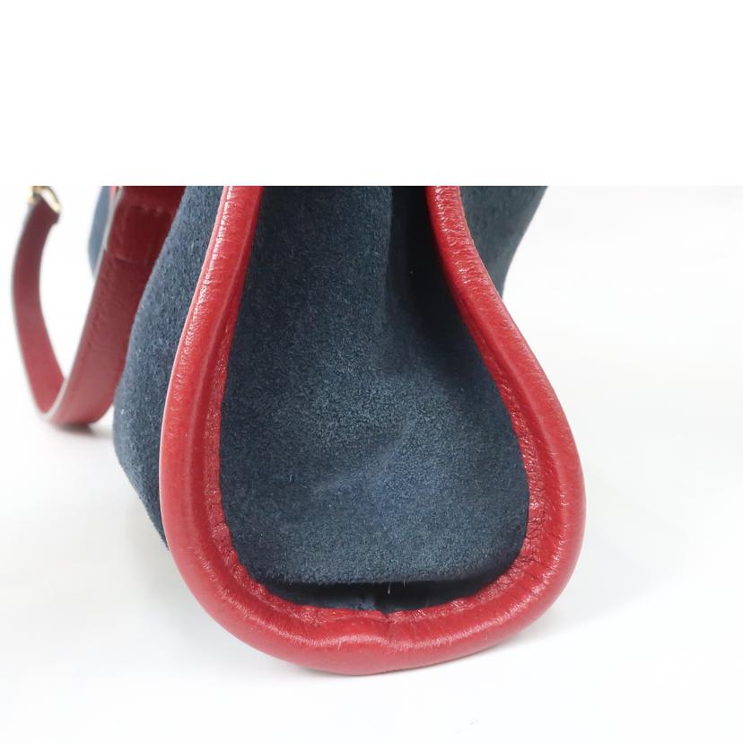 GUCCI グッチ/タイガーヘッドラジャチェーンショルダー トートバッグ 虎 ダークネイビー/537219//498***/Bランク/65