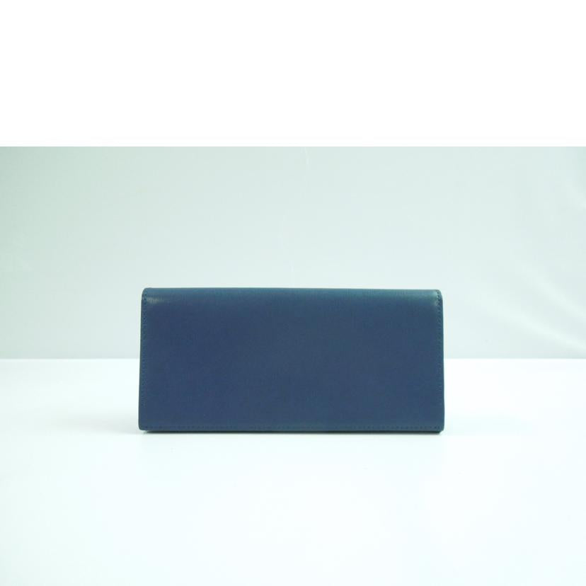 Paul Smith ポールスミス/Paul Smith 二ツ折リ長財布 ネイビー×黒//ABランク/83