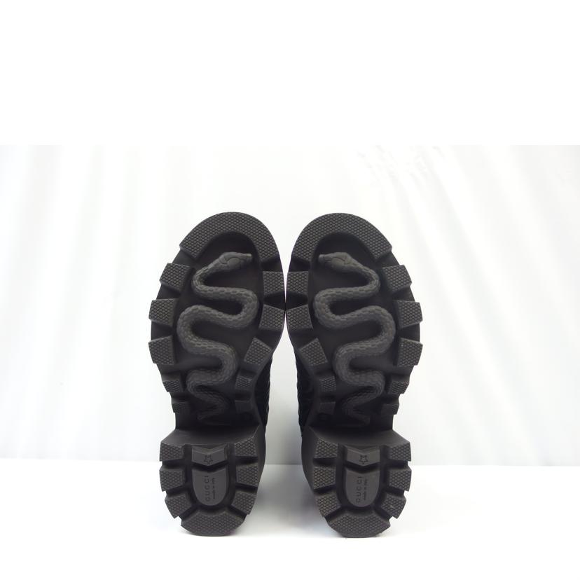 GUCCI グッチ/Gランバスレザーミッドヒールアンクルブーツ/サイズ36/約23cm/602196//04N/SAランク/83