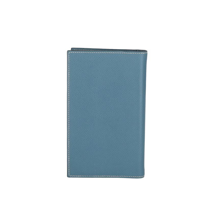 HERMES エルメス HERMES アジェンダ手帳カバー エプソン ブルージーン/アジェンダ手帳カバー/エプソン/ブルージーン/D刻印//Aランク/37