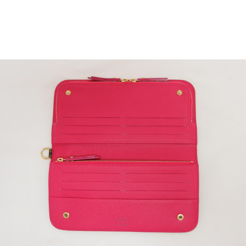 LV ルイ・ヴィトン/ポルトフォイユ・アンソリット/モノグラム/ローズ/M60249//CA0***/Aランク/04