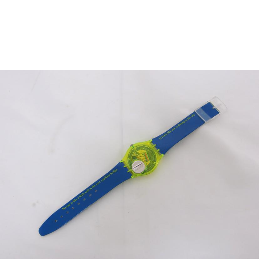 swatch スウォッチ/1997BROOKLYNへの通路ヴィンテージウォッチ/クォーツ/GJ120//Aランク/04