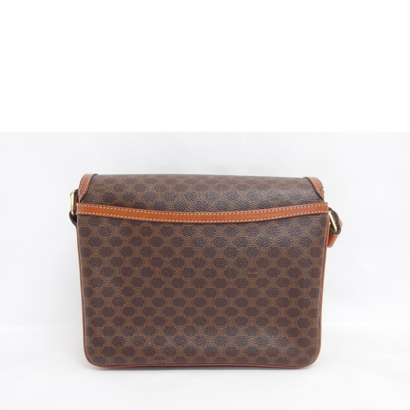 CELINE セリーヌ/マカダム柄ショルダーバッグ/ブラウン//M08/Bランク/04