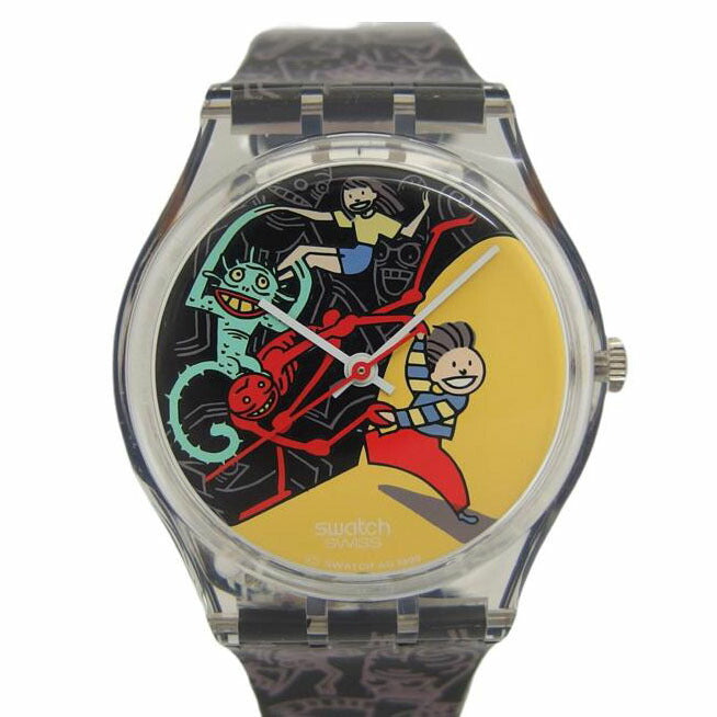 swatch スウォッチ/1996Jungle Tangle Unisexクォーツ/GK235//Aランク/04
