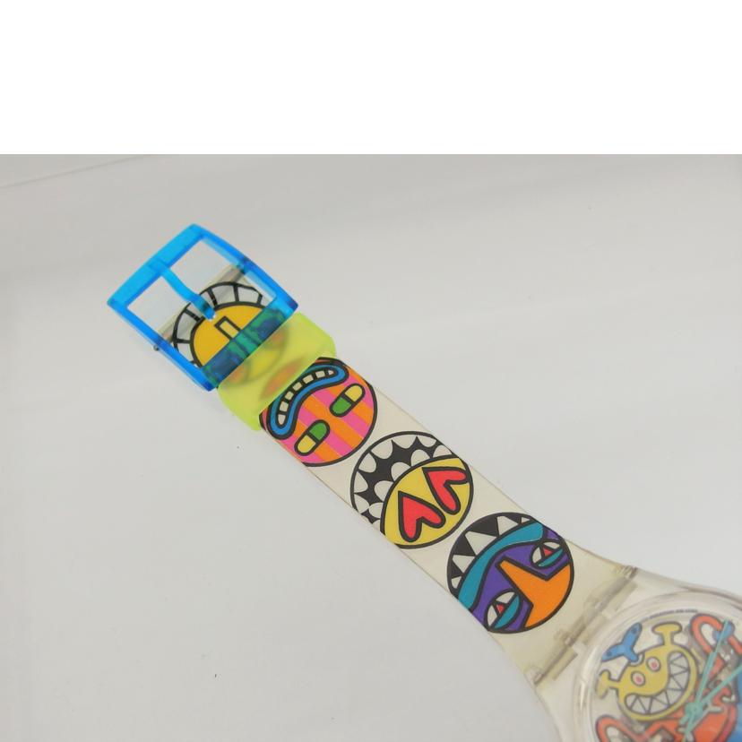 swatch スウォッチ/1996POP BONES/jim Avignonヴィンテージウォッチ/クォーツ/GK230//Aランク/04