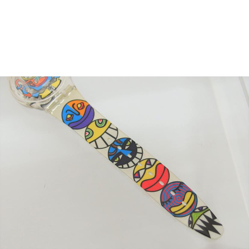 swatch スウォッチ/1996POP BONES/jim Avignonヴィンテージウォッチ/クォーツ/GK230//Aランク/04
