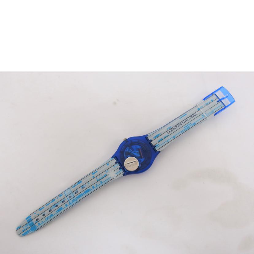 swatch スウォッチ/1997London clubヴィンテージウォッチ/クォーツ/GS106//Aランク/04