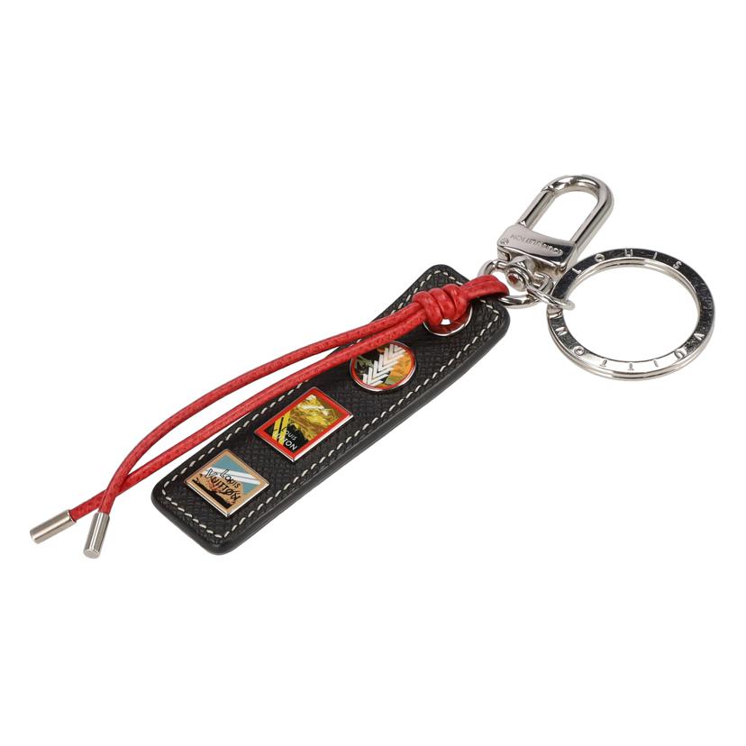 LV ルイヴィトン/ポルトクレ・タブLVレザーキーリング/タイガノワール/M63771//CX0***/ABランク/75