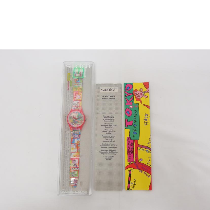 swatch スウォッチ/TOKYO mangaヴィンテージウォッチ/クォーツ//6723/Aランク/04