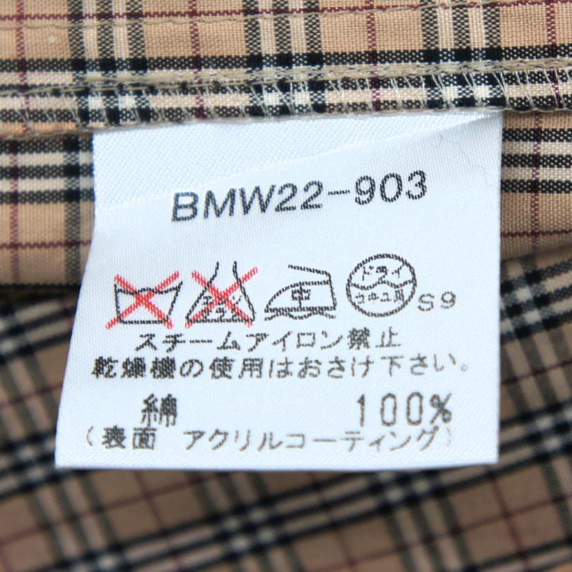 BURBERRY BLACKLABEL バーバリーブラックレーベル/半袖ジップシャツ/BMW22-903//ABランク/75