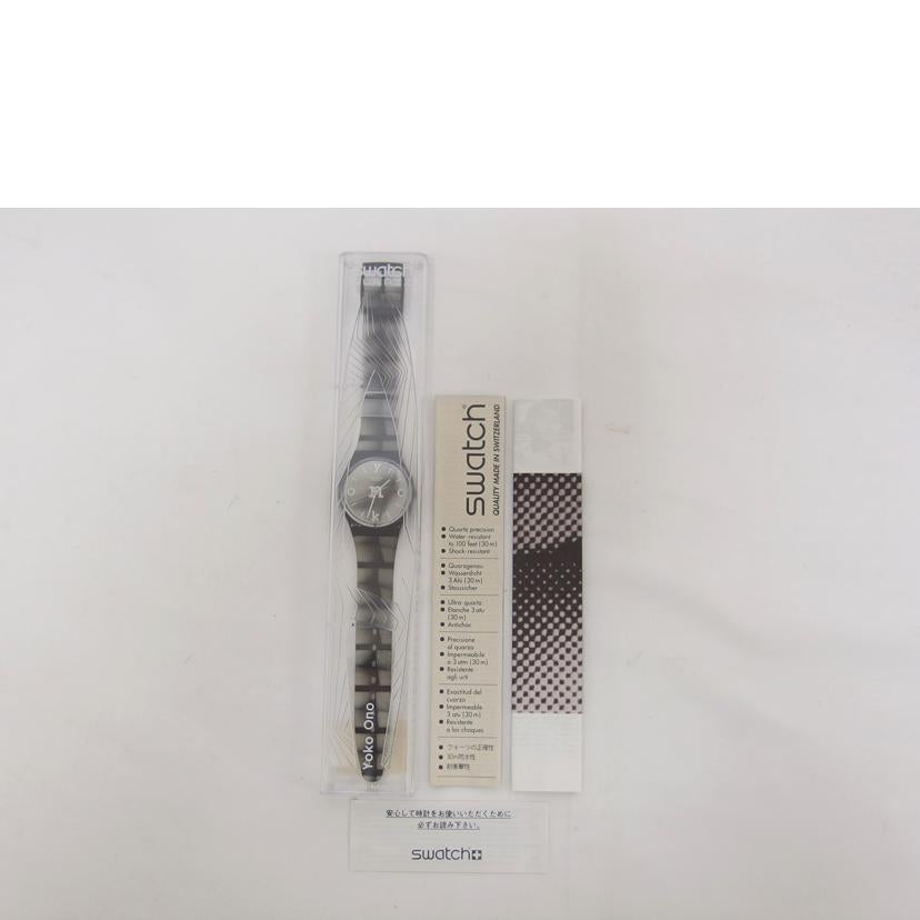 swatch スウォッチ/1996Film No.4オノ・ヨーコ/ヴィンテージウォッチ/クォーツ/GB168//Aランク/04