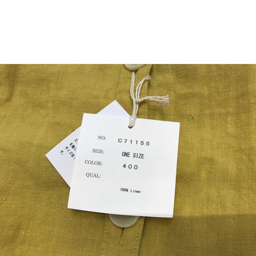 Sarahwear サラウェア/Organic Linen Irish Onepiece/黄色/C71155//SAランク/51
