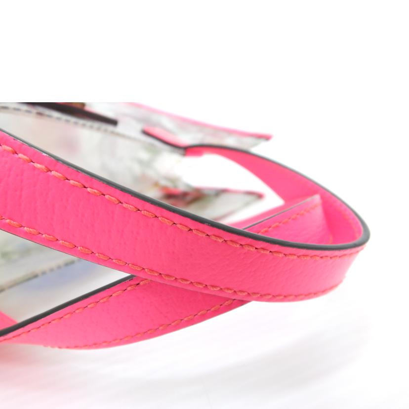 GUCCI グッチ/テクスチャードビニールトートバッグ/フローラプリント/548713//590***/ABランク/88