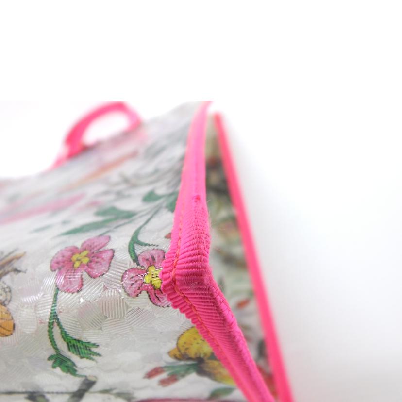 GUCCI グッチ/テクスチャードビニールトートバッグ/フローラプリント/548713//590***/ABランク/88