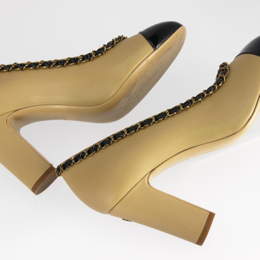 CHANEL シャネル/カーフスキンパンプス 36/23cm/C0204//G32887/ABランク/75