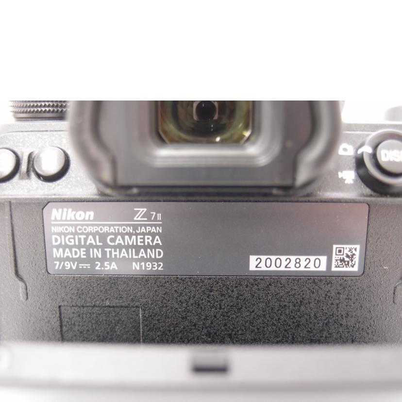 Nikon ニコン/フルサイズミラーレス一眼レフカメラ/Z 7ii ボディ//2002820/SAランク/69
