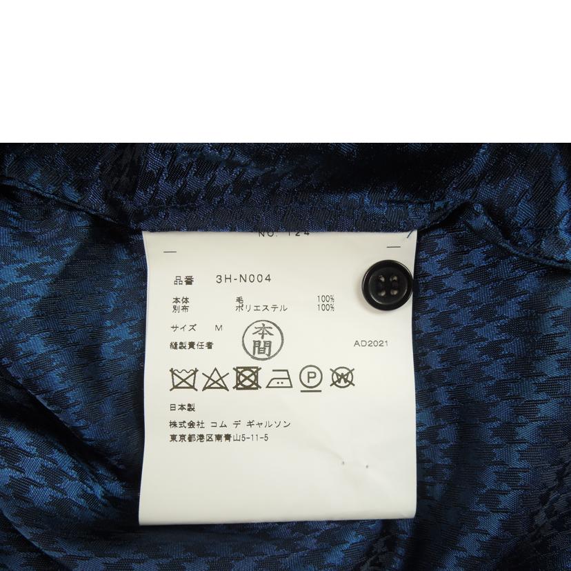 noir kei ninomiya COMME des GARCONS/noir kei ninomiya COMME des GARCONS 異素材ニットブラウス ブラック・ブルー サイズM/3H-N004//ABランク/83