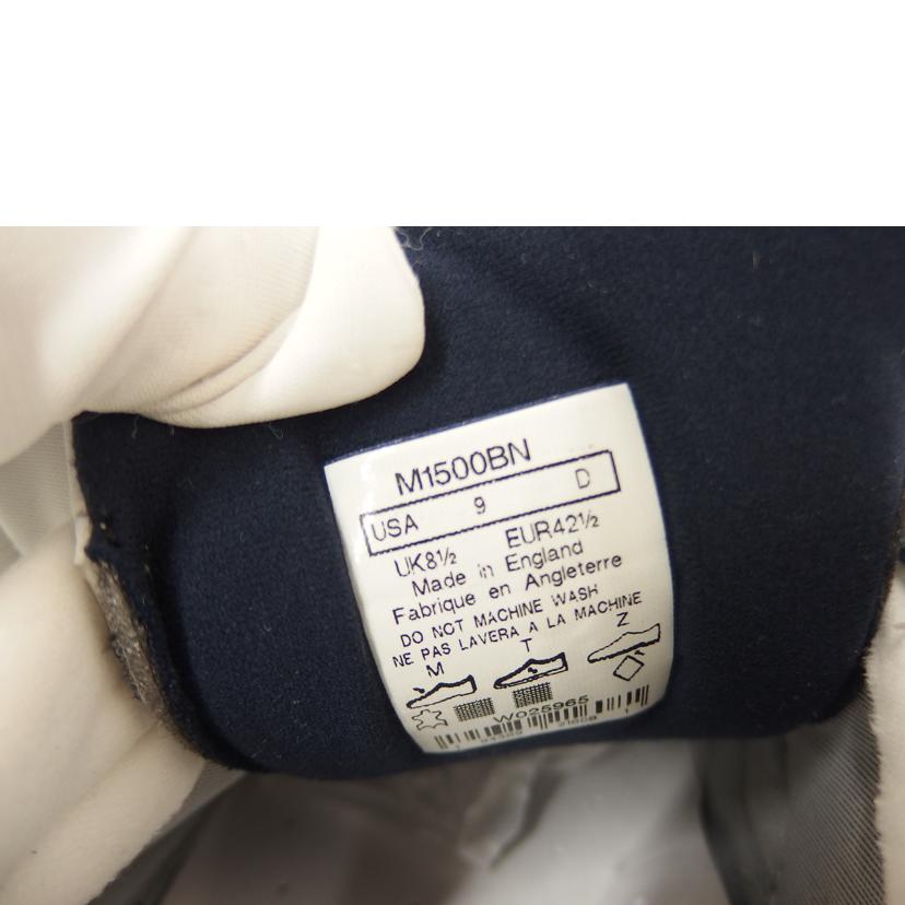 NEW BALANCE ニューバランス/M1500ブルー made in England/M1500BN//Sランク/82