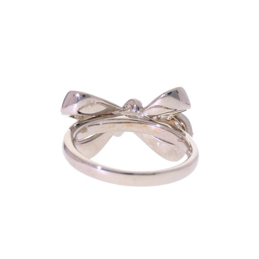 /K18WGダイヤリング0.22ct/#11//Aランク/75