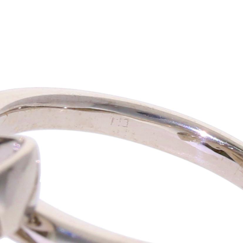 /K18WGダイヤリング0.22ct/#11//Aランク/75