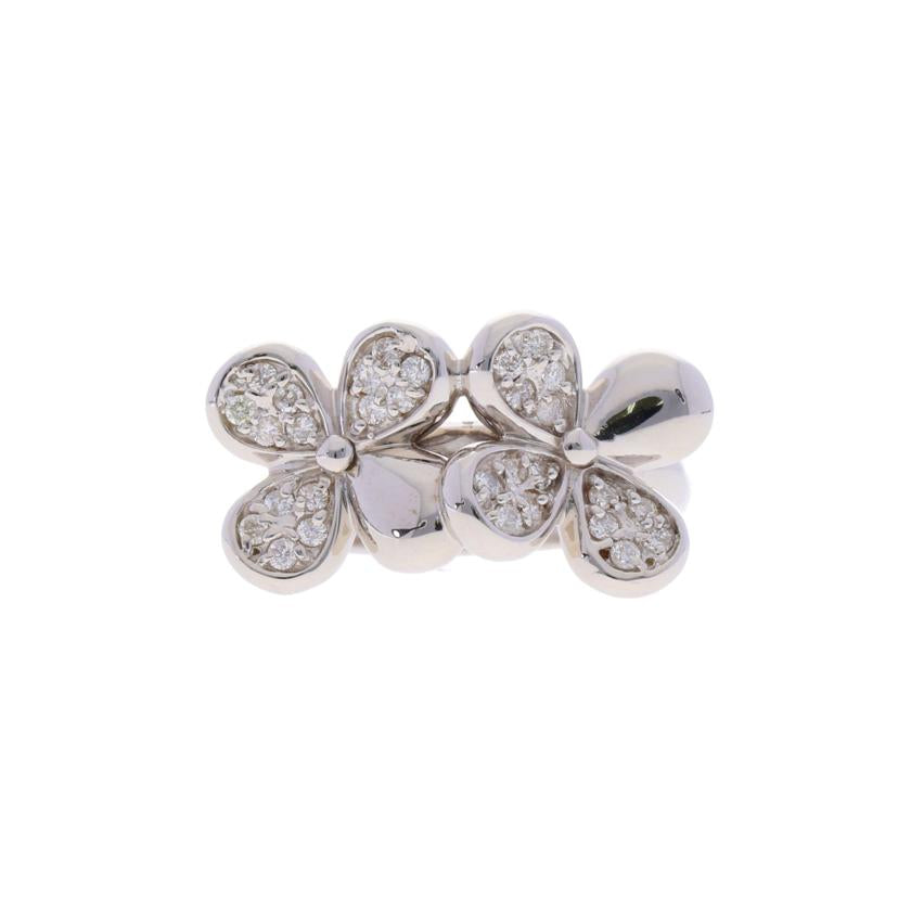 / K18WGダイヤリング0.30ct/#12//Aランク/75