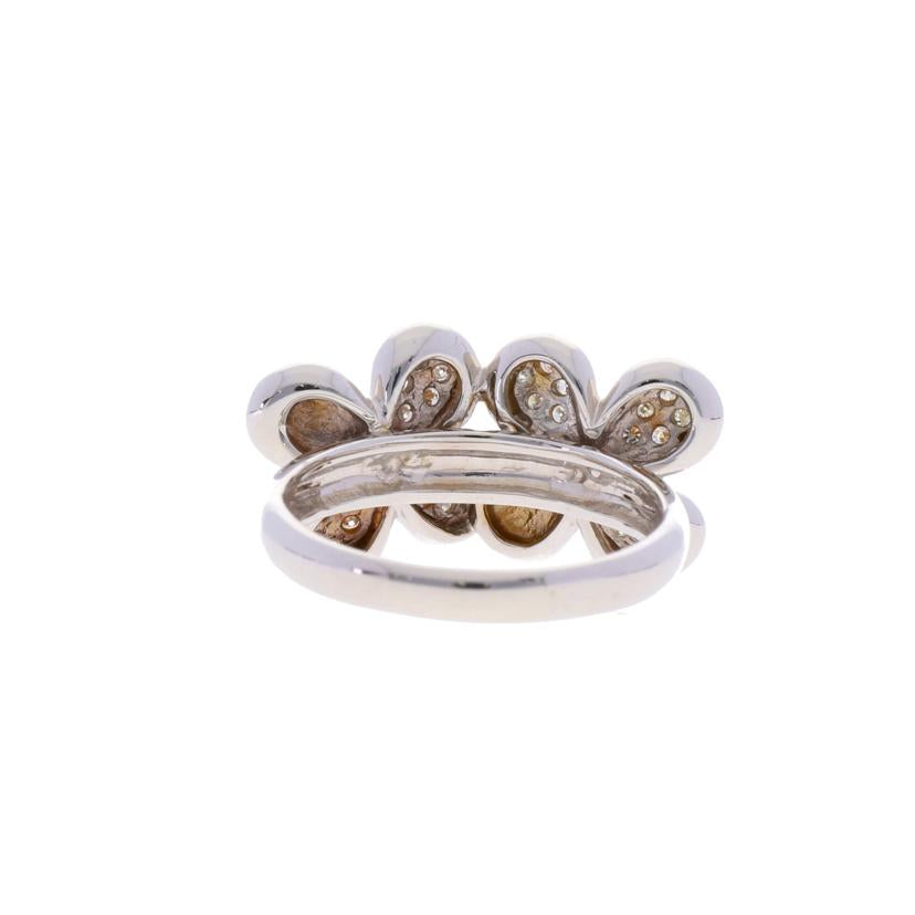 / K18WGダイヤリング0.30ct/#12//Aランク/75