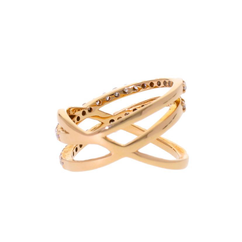 / K18PGダイヤリング0.80/#12.5//Aランク/75