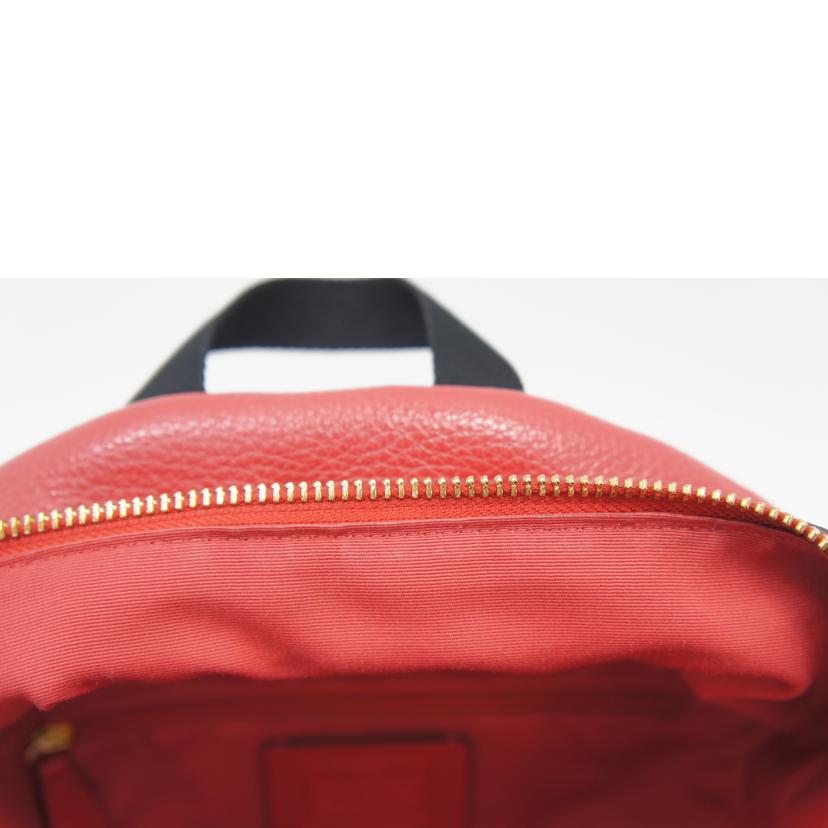 COACH コーチ/チャーリーペブルドレザーミディアムバックパック/レッド/F30550//D1880/ABランク/75