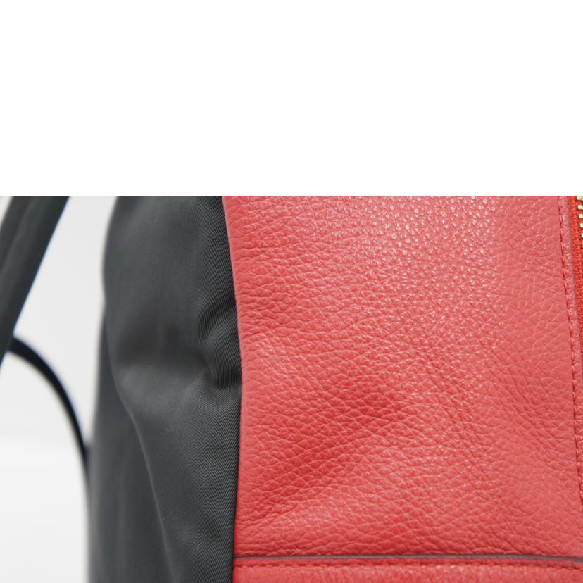 COACH コーチ/チャーリーペブルドレザーミディアムバックパック/レッド/F30550//D1880/ABランク/75