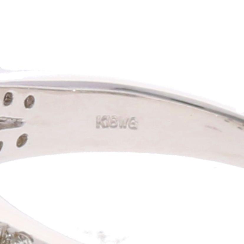 / K18WGダイヤリング1.00ct//Aランク/75