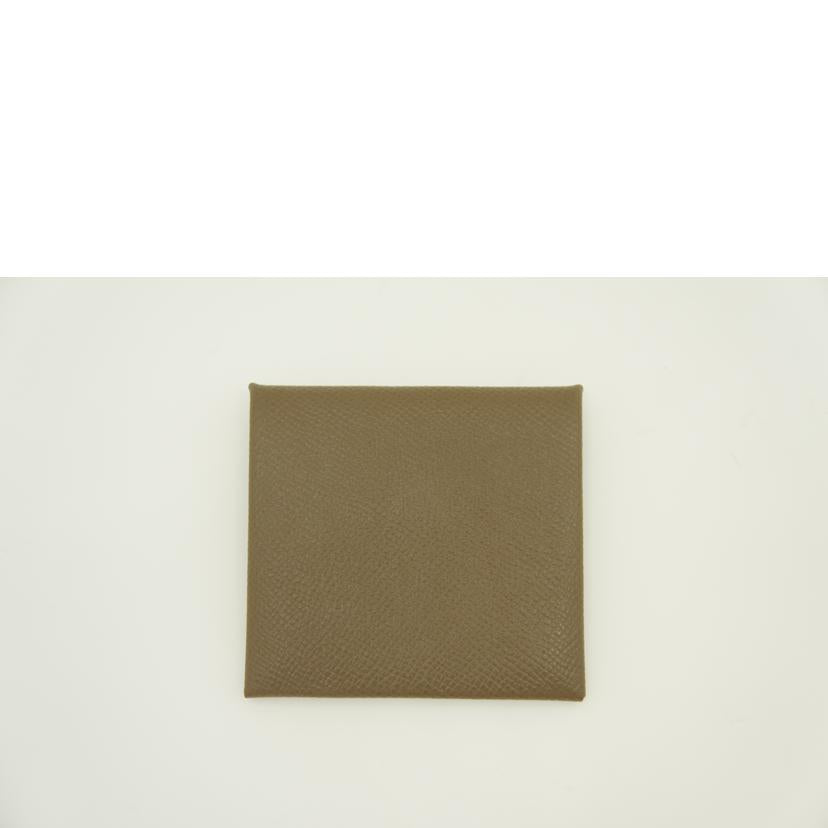 HERMES エルメス/バスティア/ヴォーエプソン/エトゥープ//X B*******/Aランク/75