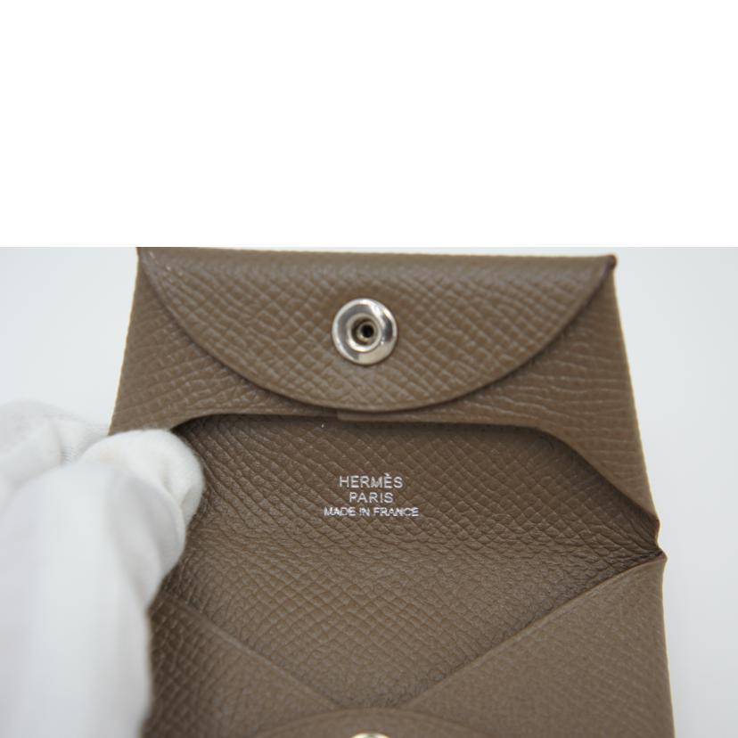 HERMES エルメス/バスティア/ヴォーエプソン/エトゥープ//X B*******/Aランク/75