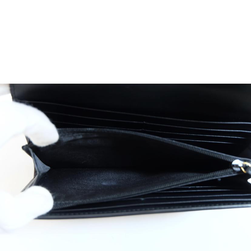 GUCCI グッチ/インターロッキングGシマレザー長財布/369663//534***/Bランク/71