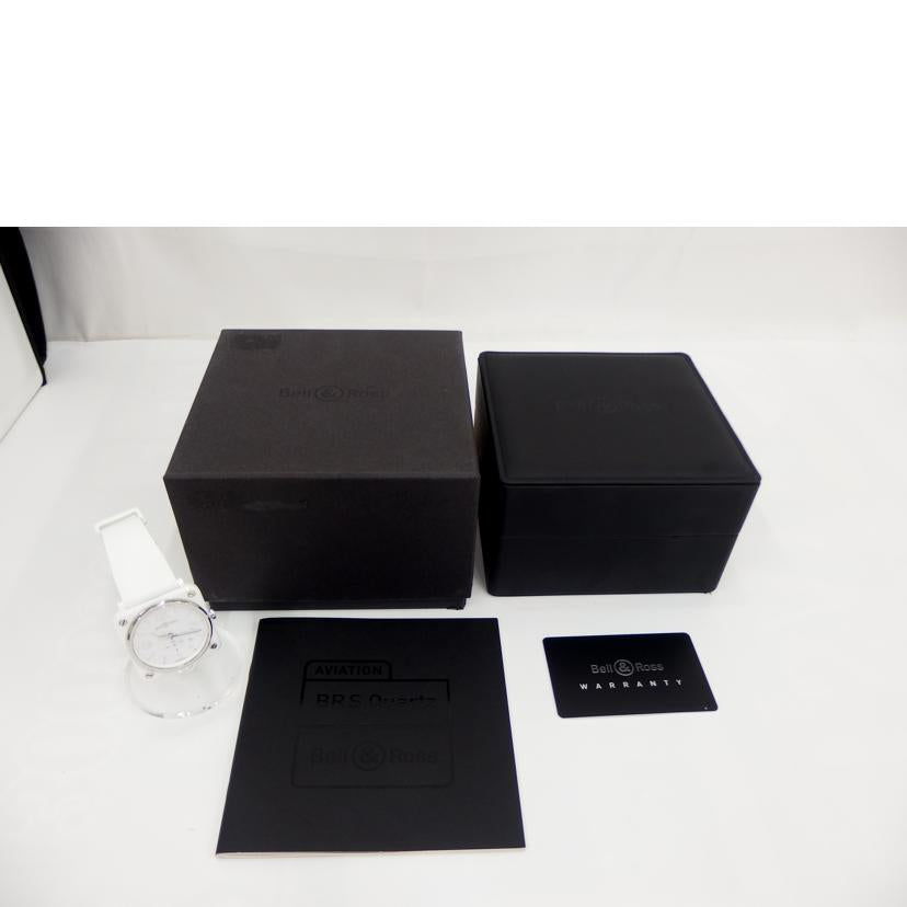 BELL&ROSS ベルアンドロス/BRSクォーツ/セラミック/クォーツ/BRS-64-CSWh//02517/ABランク/82
