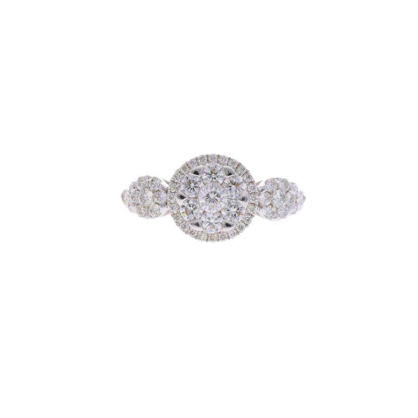 / K18WGダイヤリング0.86ct//Aランク/75