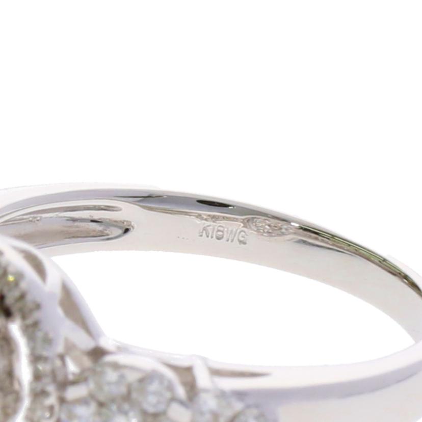 / K18WGダイヤリング0.86ct//Aランク/75
