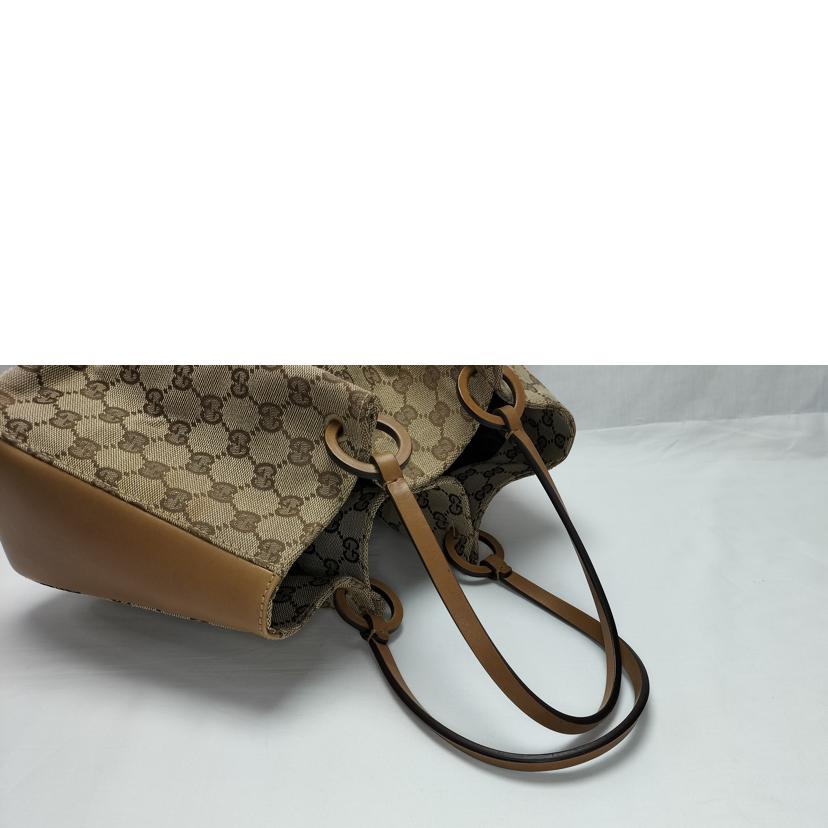 GUCCI グッチ/GGキャンバス トートバッグ ポーチ付/94898//ABランク/52