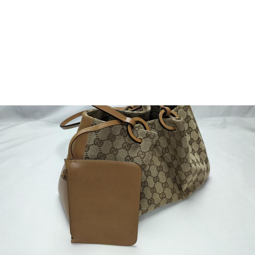 GUCCI グッチ/GGキャンバス トートバッグ ポーチ付/94898//ABランク/52