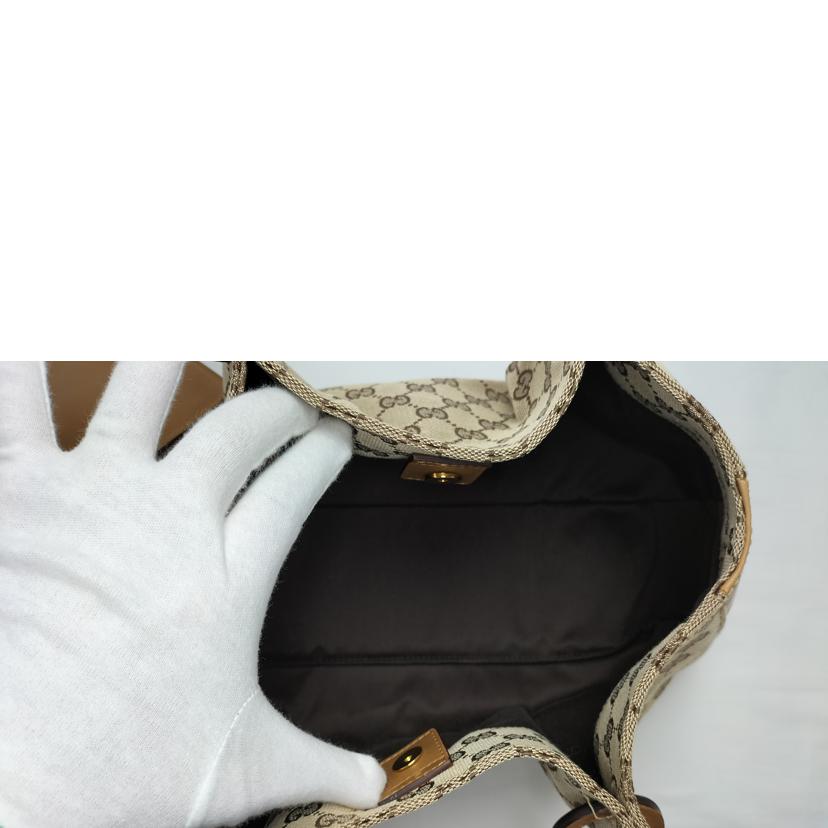 GUCCI グッチ/GGキャンバス トートバッグ ポーチ付/94898//ABランク/52