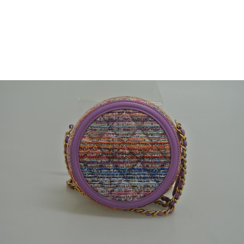 CHANEL シャネル/フィリグリー ツイートラウンドポシェット//29067875/Aランク/87