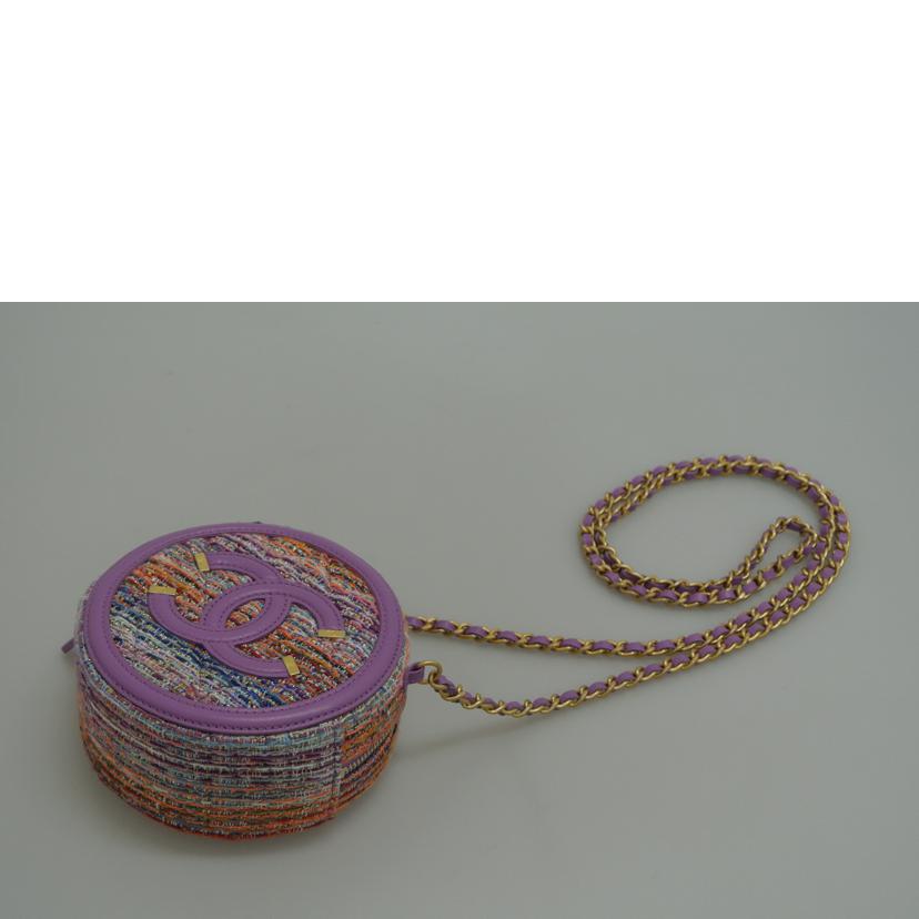 CHANEL シャネル/フィリグリー ツイートラウンドポシェット//29067875/Aランク/87