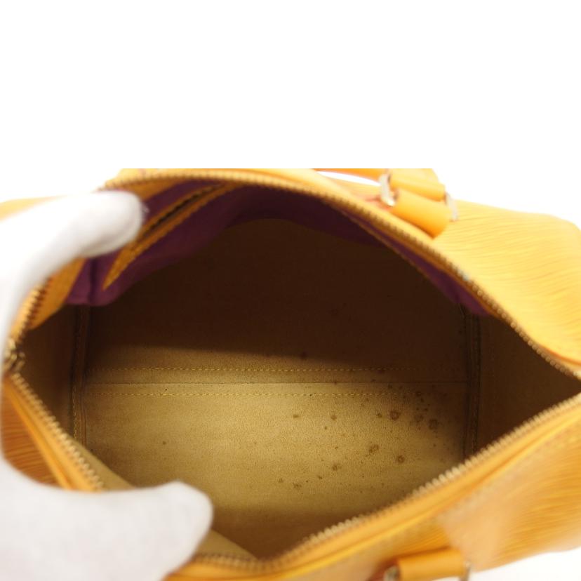 LV ルイヴィトン/スピーディ25/エピ/タッシリイエロー/M43019//VI0915/ABランク/04