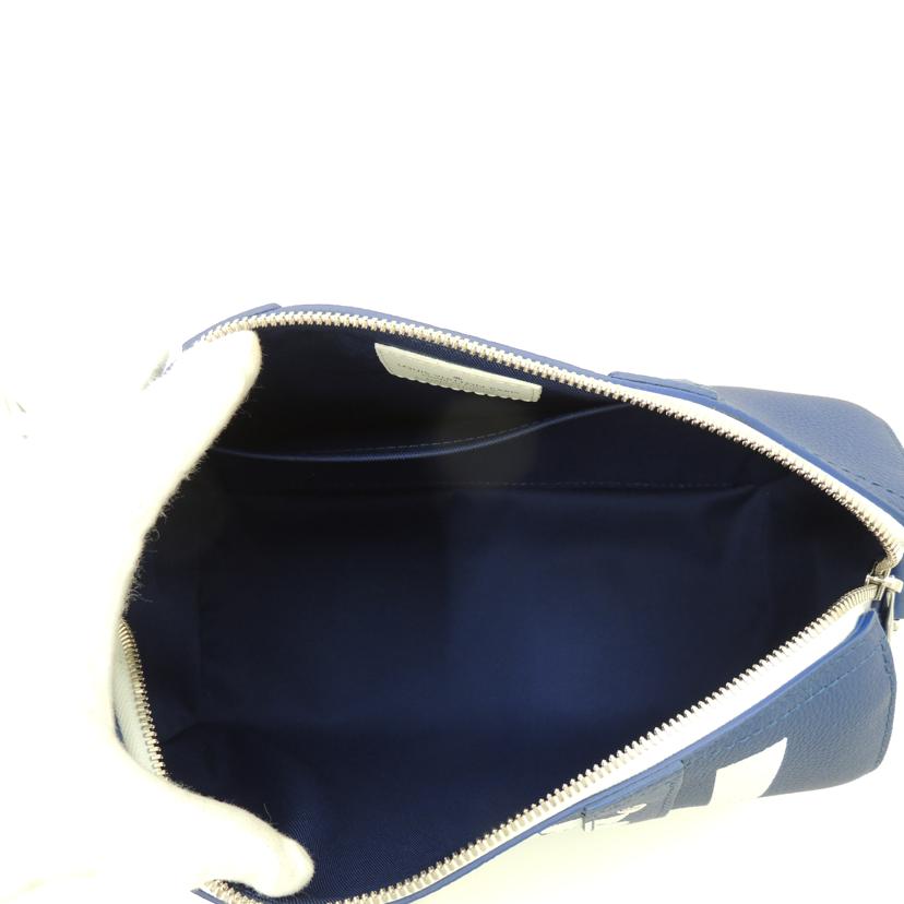 LOUIS VUITTON ルイヴィトン ミニボストン 2WAY ショルダー 斜め掛け 青 /シティ・キーポル/エブリデイLV/ブルー/M58747//RFID確認済/SAランク/69