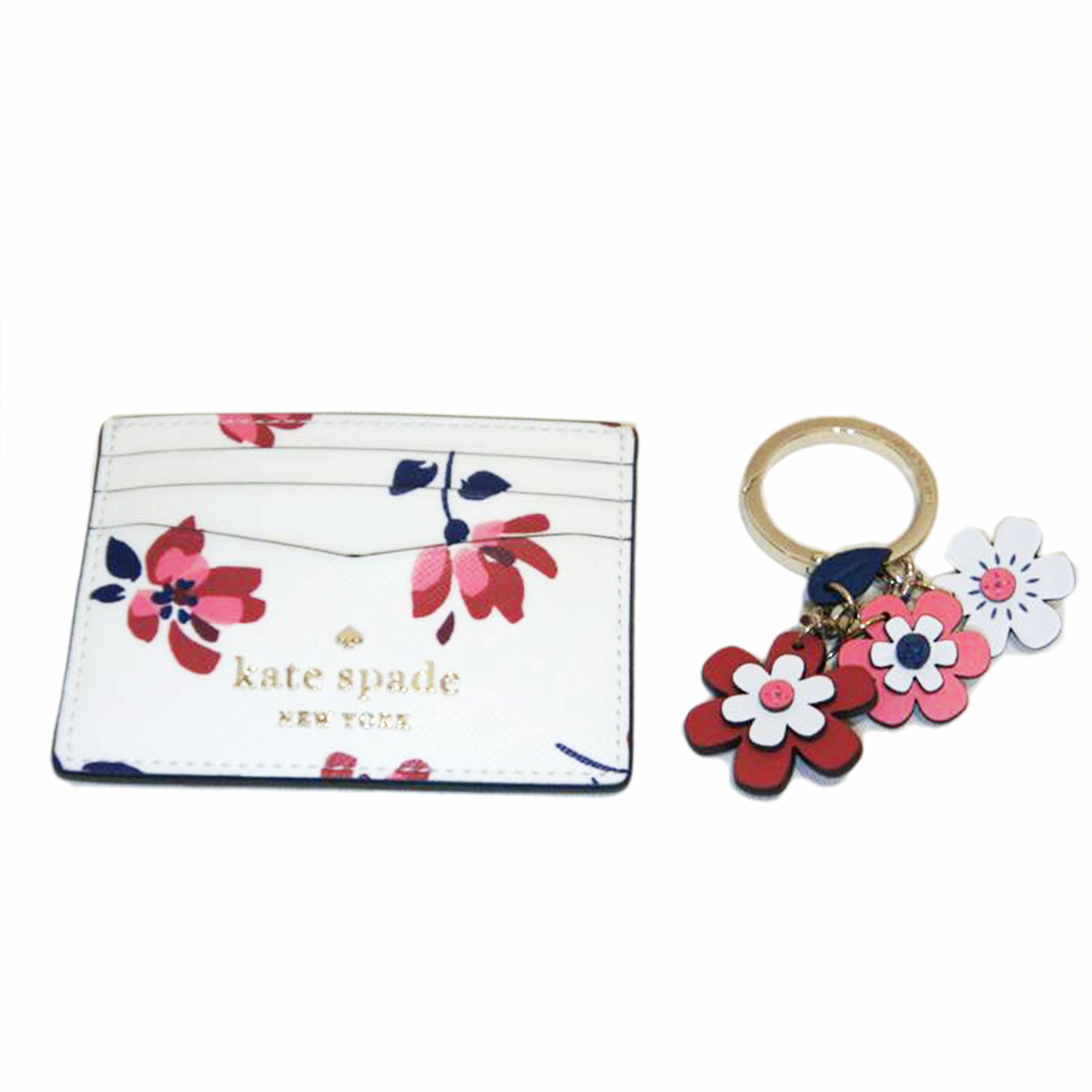 Kate spade ケイトスペード/カードホルダー&キーフォブセット/WLR00502//ABランク/94