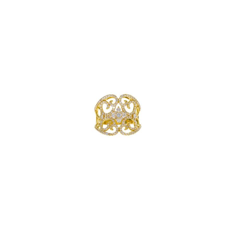 / K18ダイヤリング1.10ct//Aランク/75