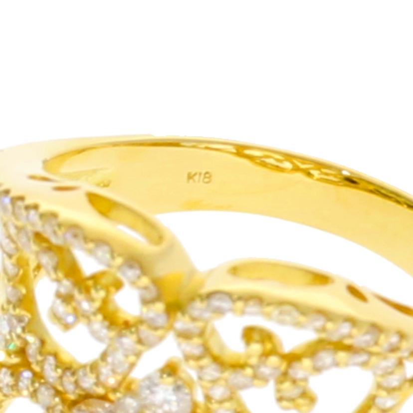 / K18ダイヤリング1.10ct//Aランク/75