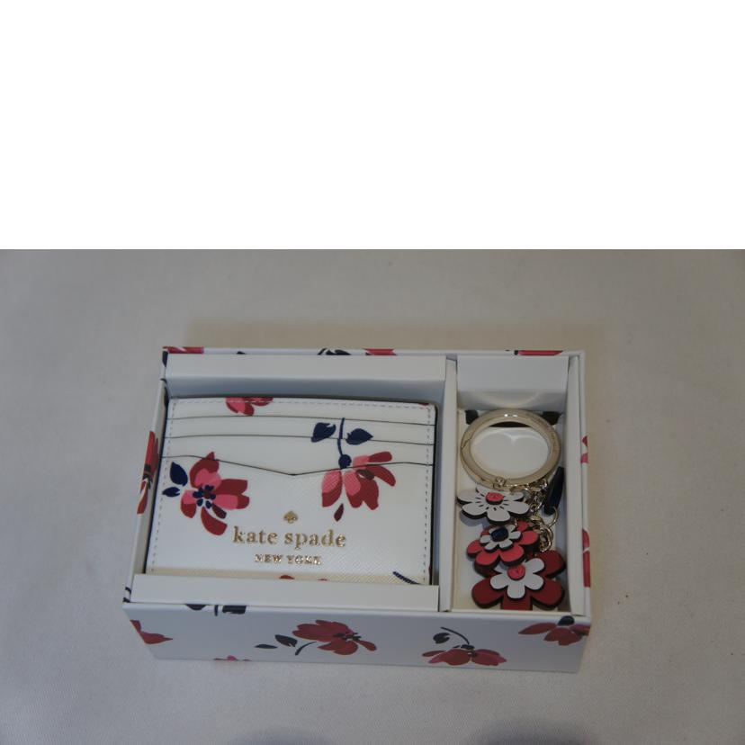 Kate spade ケイトスペード/カードホルダー&キーフォブセット/WLR00502//ABランク/94