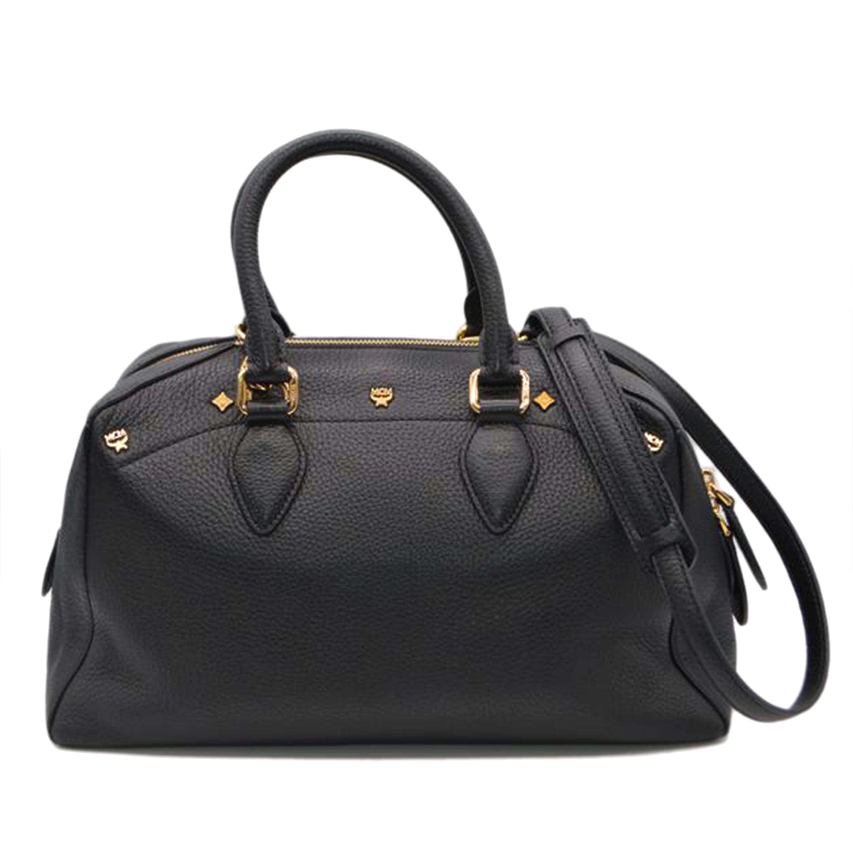 MCM エムシーエム バックパック MUK9ADK02 BK 001 レザー 黒 ブラック