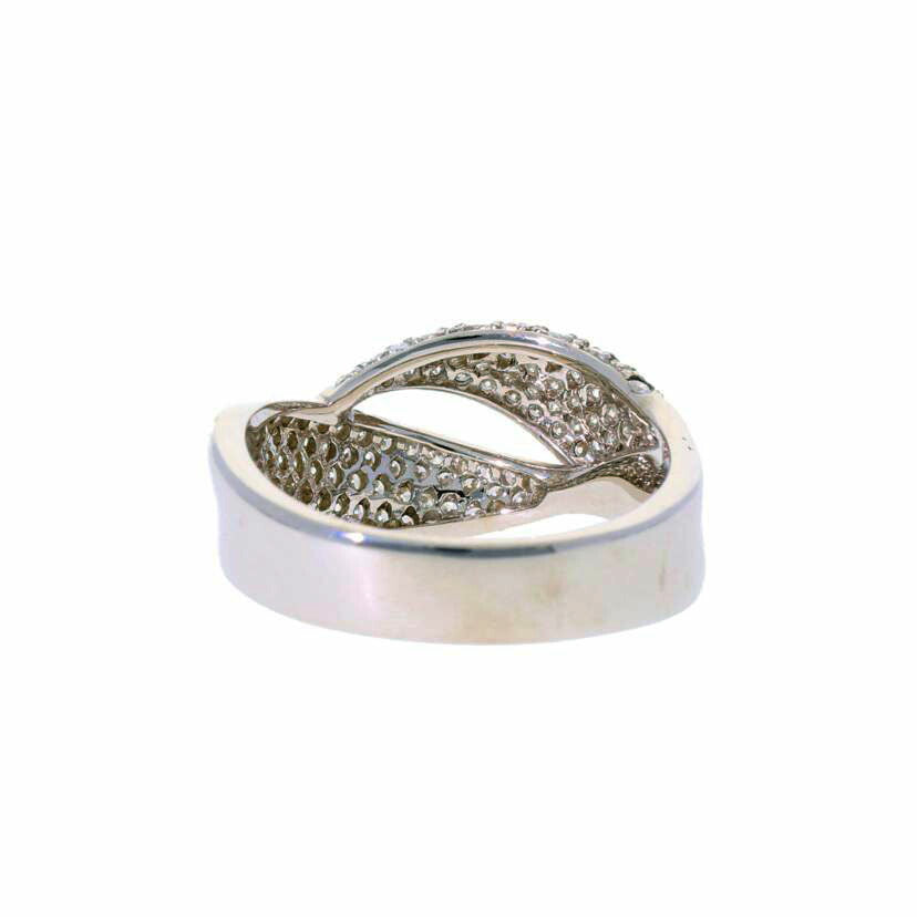 / K18WGダイヤリング1.04ct/#20/9.1//Aランク/75